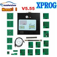 Bestes XPROG V6.50 Version Auto ECU Chip-Tuning Programmierwerkzeug Metallbox Vollständige Adapterunterstützung für CAS4