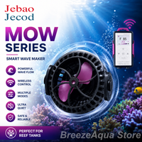 Jebao MOW Series WiFi Wave Maker Pump LCD Controller Aquarium Circulation Pump for Fish Tank