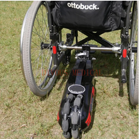 Outdoor Power 250W Disabled Wheelchair free shipping Attachment Portable Handicap Lightweight Body Car Chair Electric Booster
