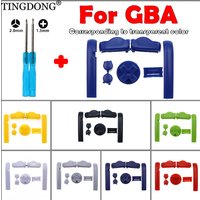 High Quality A B L R D-Pad Buttons + Screwdriver Tool Kit for GBA , Replacement Parts for GBA