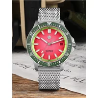 San Martin 40mm Dive Watch Original Design NH35 Automatic Mechanical Fashion Men Watch Sapphire Waterproof 200m Luminous SN0118