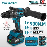 20+3 Drehmoment bürstenloser elektrischer Schlagbohrer 900 N.M kabelloser Bohrschrauber Holzbearbeitungs-Elektrowerkzeug für Makita-Akku