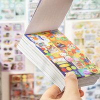 Mr.Paper kawaii Momentary flash frame cut film sticker book scrapbooking sticker Children's Gift for Student stationery supplies