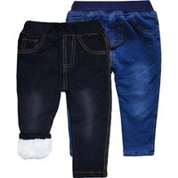 Pantalon en cachemire chaud d'hiver épais pour enfants, pantalons en coton pour enfants, pantalons pour bébés garçons et filles, haute qualité, jeans1-6Y pour enfants, nouveau, 2024