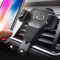 Gravity ABS Vehicle GPS Mobile Phone Holder Car Accessories For Lexus CT200h NX300h RX300 RX330 EX300h F Sport IS RX NX ES LS GS