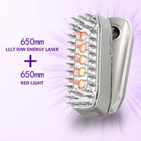 Laser Hair Growth Comb Electric Hair Growth Comb Red Light Treatment Head Massager Hair Brush RestoreTherapy Hair Loss Device