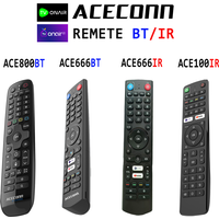 ACECONN ACE666BT/IR ACE800BT ACE100IR TV Box Remote hotkeys/voice control/learning memory compatible with VPlus/Android TV Box