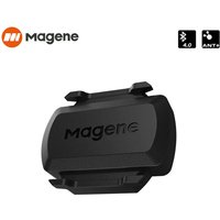 Magene Cadence Sensor S3+ Speed Speedometer ANT+ Bluetooth Computer Compatible with Garmin IGP Bryton Bike Computer Wireless