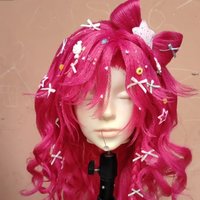 Pony Pinkie Pie Wig Cosplay Children'S Peripheral Games Anime Party Exquisite And Cute Holiday Surprise Gifts Adult Role Play