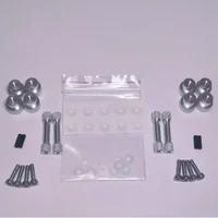 Split Keyboard Tenting Legs Bracket Kickstand Custom Metal Siver Screws CorneV3 Keyboard Bracket Split Keyboard Metal Door Mat