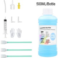 DTF Ink Cleaning Solution Strong Cleaning for Epson DX4 DX5 DX7 L1800 L805 L800 1390 I3200 DTF cleaning Liquid