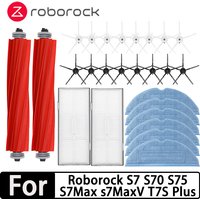 Roborock S7 S70 S75 S7Max S7 maxv ultra T7S Plus S7 pro ultra Accessories Main Brush Hepa Filter Mops Robot Vacuum Cleaner Parts