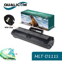 Qualicom D111L Compatible Toner Cartridge Replacement for Samsung D111L MLT-D111L for Xpress M2026W M2026 M2070W M2070 SL-M2026