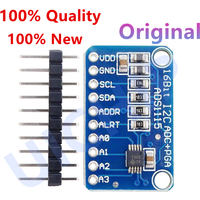 1-10pcs TENSTAR 16 Bit I2C ADS1115 Module ADC 4 Channel With Pro Gain Amplifier