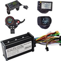 AliExpress JRAHK 250W-400W Brushless DC Controller 36V-60V 7A-20A Sine Wave Output Motor Controller for E-Bikes and Scooters