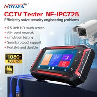 NOYAFA NF-IPC725 CCTV Tester Monitor Network Cable Tester with PING & IP Scanner HD Touch Screen Network Tools For Engineers