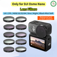 Lens Filter for DJI Osmo Nano UV CPL STAR NIGHT ND8/16/32/64 Black Mist Soft Filters Optical Glass Filter DJI Nano Accessories