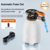 NEW Electric High-Pressure Foam Spray Bottle Handheld Universal Car Wash Sprayer 1.7L Rechargeable Spray Bottle Car Accessories