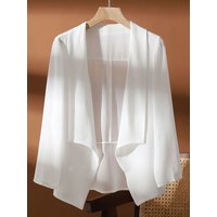 Fashion Chiffon Coat Shawl Female New 2025 Summer Clothes Sun Protection Clothing Women's Summer Thin Jacket Cardigan Tops