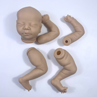 20 Inch Kit Chase Reborn Baby Doll Kit Newborn Baby Molds Blank Unpainted Unassembled Kit Handmade DIY Toy For Girls Boy LOL