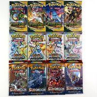 10/20Pcs Pokemon Cards Sun & Moon Evolutions Prismatic Pokemon Booster Collectible Tradeiner Card Game Toy For Children Gifts