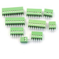 5/10pcs KF128 2.54mm Pitch Mini PCB Screw Terminal Block Connector for Wires 2P 3P 4P 5P 6P 7P 8P 9P 10P 12P 16P Terminal