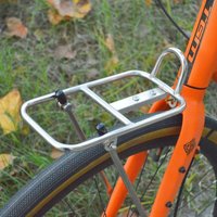Stainless Steel Bike Rack Load-bearing Integrated Rust Prevention Adjustable Bicycle Luggage Carrier Bicycle Accessories