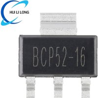 10pcs/lot BCP51 BCP52 BCP53 BCP54 BCP55 BCP56 BCP52-16 BCP53-16 BCP56-16 45V 60V 80V 1A PNP NPN Crystal Transistor Triode