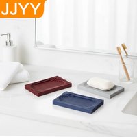 Creative Silicone Shaped Soap Box Drain Soap Rack Bathroom Supplies Shower Storage Box Non Slip Soap Tray Bathroom Gadgets