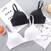 Frauen Nahtlose Bh Sexy Keine Draht Push-Up Unterwäsche Mädchen Studenten Atmungs Dünne 10 Farben Bhs Weibliche der Bh Atmungs Versammelt