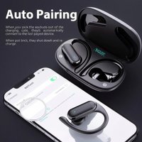 Wireless Bluetooth Ear Hanging Earphones with High Definition Stereo Touch High Quality Sweatproof Gaming Music Low Latency