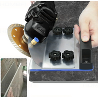 Stainless Steel 45-Degree Chamfer Tool For Angle Grinders Durable Ceramic Tile Edge Smoother Fits Most 100 Type Machines
