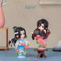 Mo Daozu Stone Porcelain Flower Rhyme Series Blind Box - Cute Anime Character Collection Toy Wei Wu Xian Lan Gift For Fans