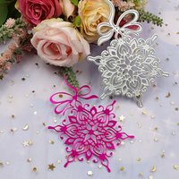 Cutting Dies Snowflake Decorative Metal Carbon Steel Embossing DIY Scrapbook Manual