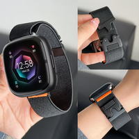 Parachute Elastic Nylon Strap for Fitbit Versa 4 3 band Accessories replacment Braided correa Bracelet for Fitbit Versa3 Versa4