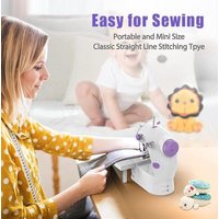 Electric sewing machine portable multifunctional household desktop sewing UK