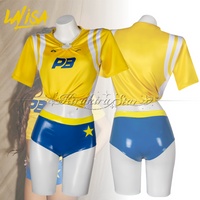 2026 Goals Lisa Cosplay Costume Football Cheerleaders Singing Suit Hallowmas Party Cheer Outfit Adult Women Carnival