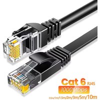 Cat6 Ethernet Cable LAN Network Cat6 Rj45 Speed Network Cable 10Gbps 1000Mhz For Router For Desktop Computers PC Modem Routerem