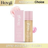 HOYGI SPF 50 Setting Spray Lasting Moisturizing Oil Control Fast Absorbing Natural Non Greasy UV Protection Fixer Makeup Spray