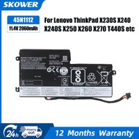SKOWER 45N1112 Battery for Lenovo ThinkPad X240 X240S X250 X260 T440 T440s T450 T450S T460 T550 W550 L450 A275 45N1128 45N1125