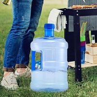 Portable Water Storage Container Camping Water Jug with Handle Multifunctional Canteen for Camping Beach Hiking Outdoor Parties