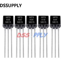 50PCS MPSA06 MPSA13 MPSA14 MPSA18 MPSA42 TO-92 Darlington Triode MPSA44 MPSA56 MPSA92 Z0607MA YXSHENG Original Triode Transistor