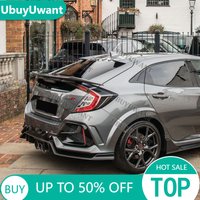 For Honda hatchback Civic FK7 2016-2021 Car Rear Trunk Wing ABS Material Refit Accessories Spoiler