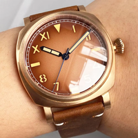Tandorio CUSN8 Bronze Case Men Watch 42mm Sapphire Crystal 20Bar Waterproof NH35 Automatic Mechanical Watches For Men Reloj