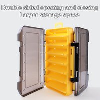 Double-sided Lure Box Fishing Tool Box Hard Bait Box Storage Accessories Box Fishing Tackle Box