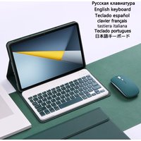 Case with Keyboard for Xiaomi Poco Pad M1 12.1'' Stand Cover Tablet Keyboard Spanish Russian for Xiaomi Poco Pad M1 Case 2025