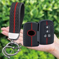 New 4 Buttons Silicone Car Key Cases for Toyota Alpard Vellfire HV Noah Voxy Esquire Sienta Smart Remote Fobs Protector Cover