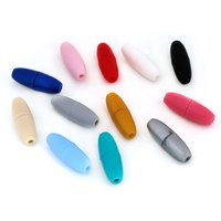 30Pair Safety Clasps Jewelry Breakaway Plastic Clasp Nylon Lanyard for Baby Chew Necklace Bracelet Connectors DIY Jewelry Making