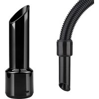 1Pc 32mm Vacuum Cleaner Hose End Cuff Adaptor For Henry HVR200 HET200 NRV200 Replaces Part 216295 Black Plastic