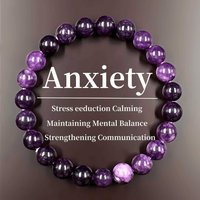 Purple Dragon Stone Bracelet Adjustable Elastic Bracelet for Women Jewelry Bangles Purple Collection Items Girls Jewelry Gift